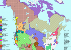 Canada Map Language First Nations Wikipedia