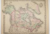 Canada Map Office Dominion Of Canada Map 1881 Colton Map Historical Map Of