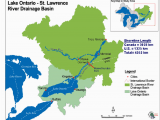 Canada Map St Lawrence River Map Of Loslr Drainage Basin source Map Courtesy Of the Ijc