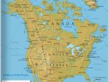 Canada Map States and Capitals the Map Shows the States Of north America Canada Usa and