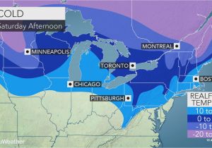 Canada Map Weather Cold Blustery Weather to Spread Over northeastern Us