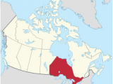 Canada Map with Bodies Of Water Ontario Wikipedia