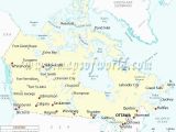 Canada Map with Capital Cities and Provinces Actual Canada Map Quiz Major Cities Map Quiz Canadian