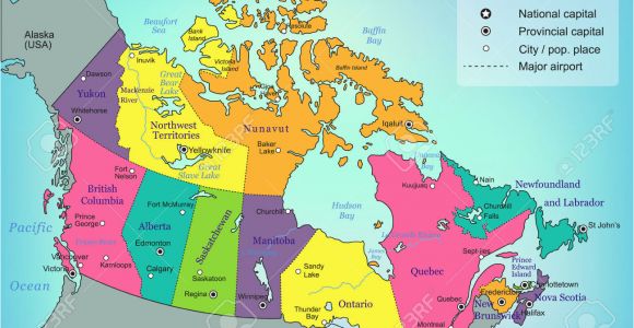 Canada Map with Provinces and Capitals Canada Provincial Capitals Map Canada Map Study Game Canada