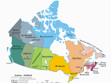 Canada Map with States and Capitals A Clickable Map Of Canada Exhibiting Its Ten Provinces and