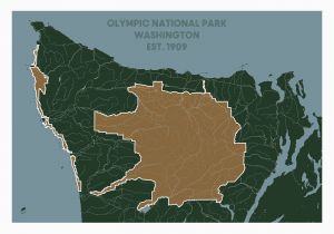 Canada Olympic Park Map Olympic National Park Map