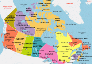 Canada Political Map with Major Cities Edmonton Canada Map Best Of Map Od Canada Maps Directions