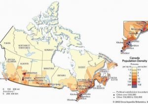 Canada Population Density Map Canada Visual Communication Inspiration Tips tools