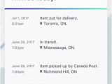 Canada Post Tracking Map Arrive Package Tracker