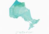 Canada Providence Map Ontario Map Ontario Canada Map Canada Gift Ontario Map