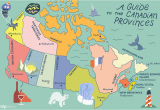 Canada Provinces Abbreviations Map Guide to Canadian Provinces and Territories