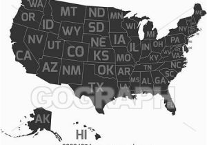 Canada Provinces Abbreviations Map Vector Clipart Map Of Usa with State Abbreviations Vector