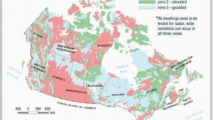 Canada Radon Map Radon Gas Map New Beautiful Radon Map Canada Maps Directions