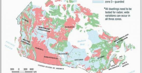 Canada Radon Map Radon Gas Map New Beautiful Radon Map Canada Maps Directions