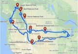 Canada Road Trip Map Summer Road Trip Idea Road Trips Destinations and Ideas Road