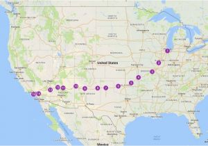 Canada Road Trip Trip Planner Map Detailed 2 Week Route 66 Itinerary Plan the Ultimate Route 66 Road