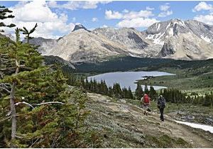 Canada Rocky Mountains Map atemberaubende Trekkingtouren Im Banff Nationalpark