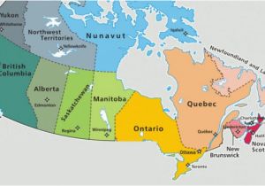 Canada S Map with Provinces and Territories How to Bring Your Existing Corporation From Another Province