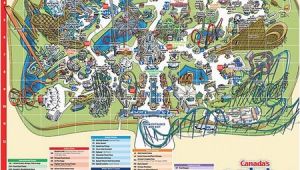 Canada S Wonderland Map the End Of A Long Day at Canada S Wonderland Picture Of Canada S