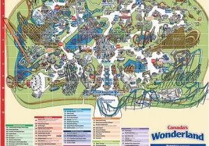Canada S Wonderland Map the End Of A Long Day at Canada S Wonderland Picture Of Canada S