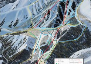 Canada Ski Resort Map Trail Map Sundance Resort Trail Maps Trail Maps Country Maps