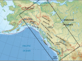 Canada Snow Cover Map Relief Map Of the northern American Cordillera Showing Cumulative