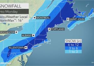 Canada Snowfall Map Disruptive northeastern Us Snowstorm to Continue Into Monday