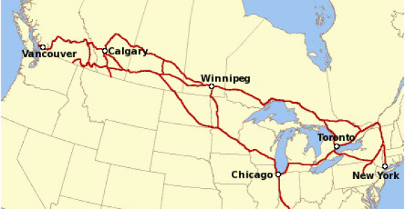 Canada Train Map Canadian Pacific Railway Wikipedia