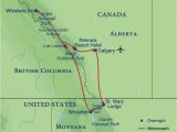 Canada Train Map the northern Rockies Smithsonian Journeys