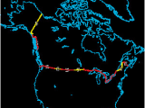 Canada Treaty Map Canada United States Border Wikipedia