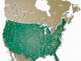 Canada Us Border Crossing Map Shipping Between the U S and Canada Old Dominion Freight Line