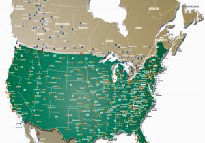 Canada Us Border Crossing Map Shipping Between the U S and Canada Old Dominion Freight Line