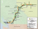 Canada Us Pipeline Map Pipelines Transportation Jwn Energy