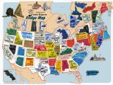 Canada Usa Map States and Provinces Usa Canada Magnet Set with Free Usa Fridge Map