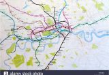 Canada Water Tube Map London Underground Map Stock Photos London Underground Map