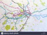 Canada Water Tube Map London Underground Map Stock Photos London Underground Map