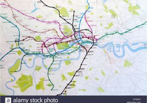 Canada Water Tube Map London Underground Map Stock Photos London Underground Map