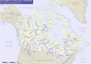 Canada Waterways Map List Of Rivers Of Quebec Revolvy