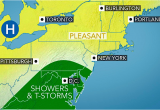 Canada Weather forecast Map Heat Humidity to Take A Break In northeastern Us During