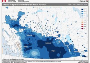 Canada Weather Map Temperature Quality Of Western Canadian Canola 2018
