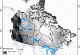 Canada Wind Map Hess Historical Drought Patterns Over Canada and their