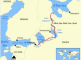 Canal Map Europe White Sea Baltic Canal Wikipedia