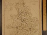 Canals In England Map Details About 1844 Beautiful Huge Color Map Of England Great Britain Railroads Canals atlas