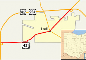 Canfield Ohio Map Ohio State Route 421 Wikivisually