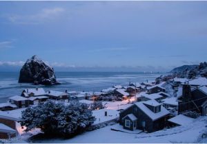 Cannon Beach oregon Map Cannon Beach In Winter Picture Of Cannon Beach oregon Coast