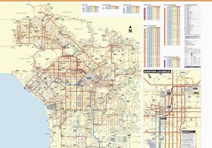 Canoga Park California Map June 2016 Bus and Rail System Maps