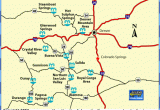 Canon City Colorado Map Map Of Colorado Hots Springs Locations Also Provides A Nice List Of
