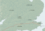 Canterbury On Map Of England Harrow Way Wikipedia