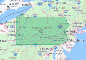 Canton Ohio Zip Code Map Listing Of All Zip Codes In the State Of Pennsylvania