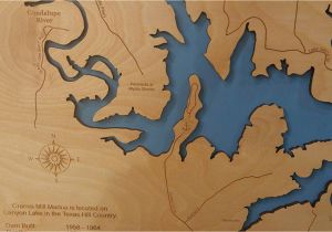 Canyon Lake Map Texas Amazon Com Canyon Lake Texas Framed Wood Map Wall Hanging Handmade